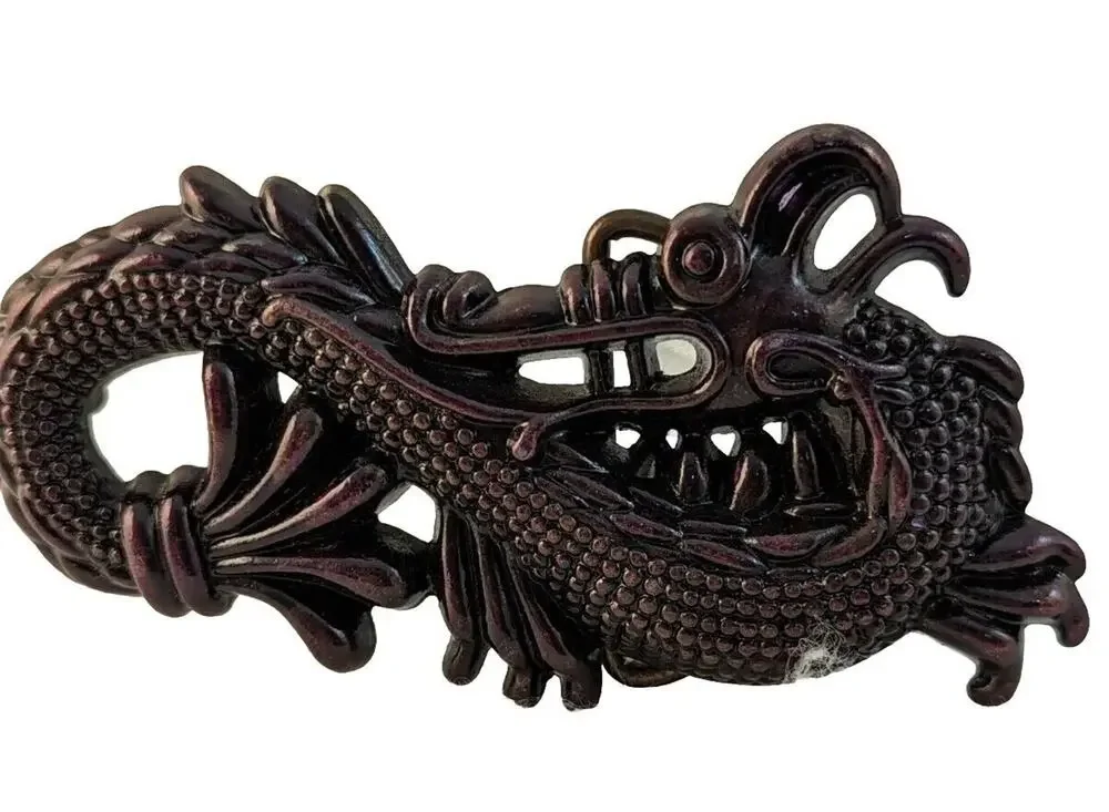 Snake/Dragon belt buckle 4x2